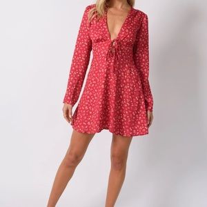 Never worn with tags Size small mini dress
